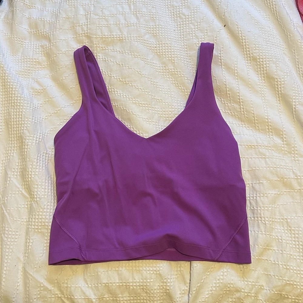 Lululemon Vivid Plum Align Tank